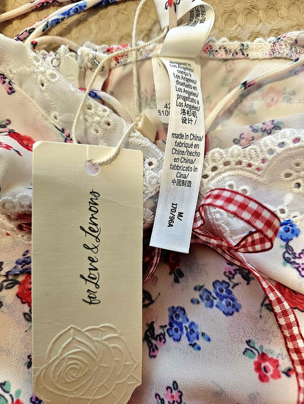 For Love And Lemons Ditsy Day Festival Dress New With Tags! - Picture 12 of 12